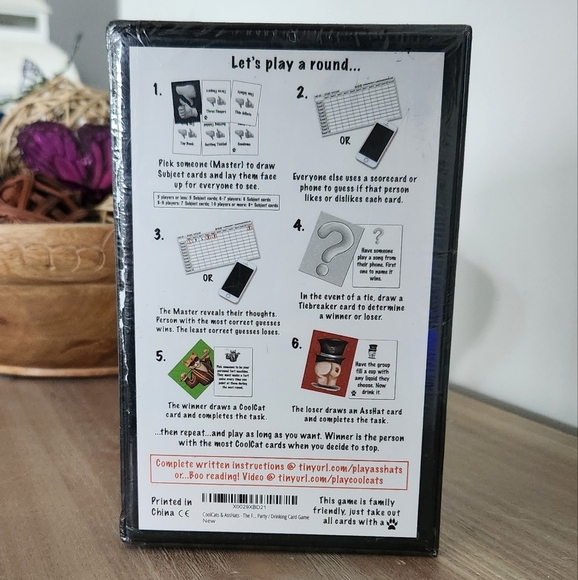 🎉😼💥 CoolCats & AssHats Card Game – New in Original Packaging - Party game - Picture 10 of 13